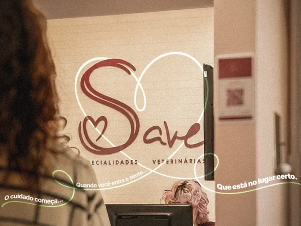 Recepção e acolhimento — Save Especialidades Veterinárias