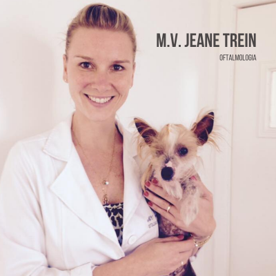 Jeane Train veterinária oftalmologia