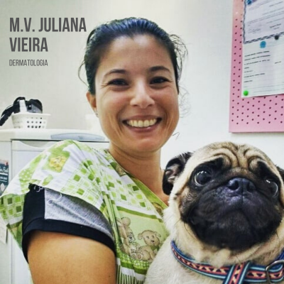 Juliana Vieira dermatologia veterinária